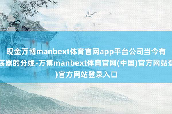 现金万博manbext体育官网app平台公司当今有水力飘荡器的分娩-万博manbext体育官网(中国)官方网站登录入口