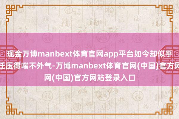现金万博manbext体育官网app平台如今却似乎被生存的重任压得喘不外气-万博manbext体育官网(中国)官方网站登录入口
