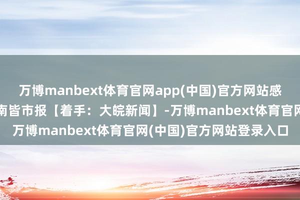 万博manbext体育官网app(中国)官方网站感谢大众宥恕！”着手：江南皆市报【着手：大皖新闻】-万博manbext体育官网(中国)官方网站登录入口